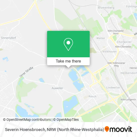 Карта Severin Hoensbroech