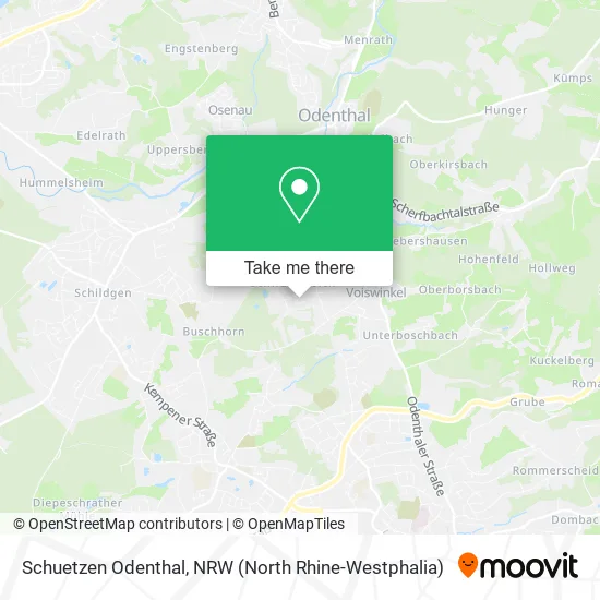 Карта Schuetzen Odenthal