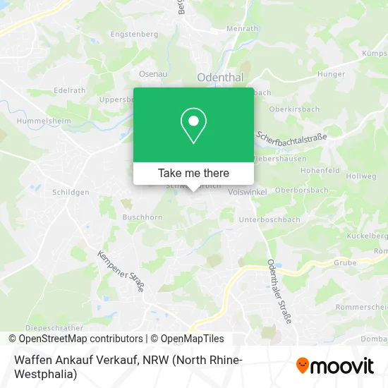 Waffen Ankauf Verkauf map