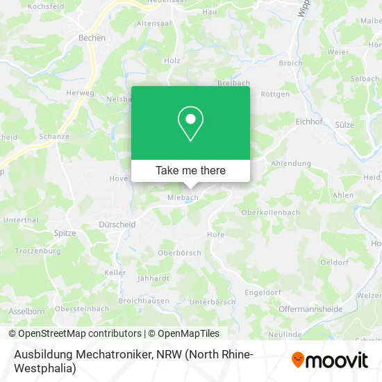Карта Ausbildung Mechatroniker