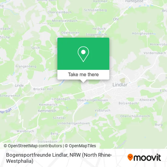 Bogensportfreunde Lindlar map