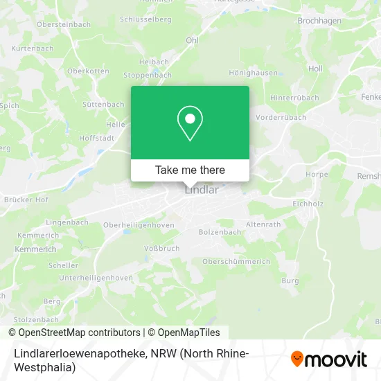 Lindlarerloewenapotheke map