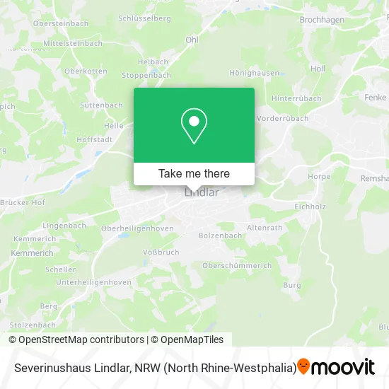 Карта Severinushaus Lindlar
