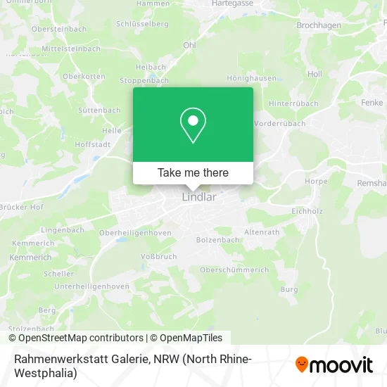 Карта Rahmenwerkstatt Galerie