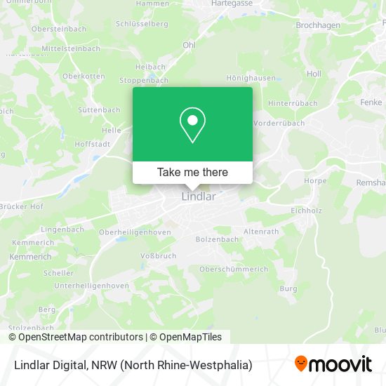 Lindlar Digital map