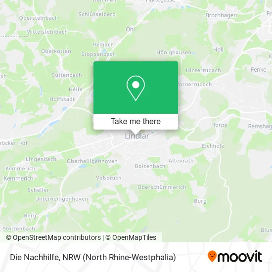 Карта Die Nachhilfe