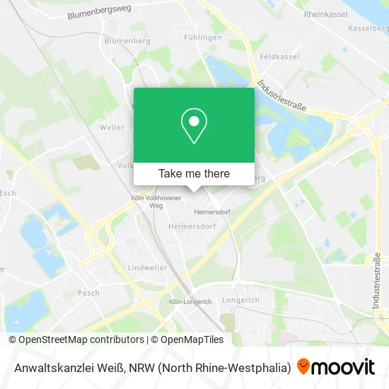 Карта Anwaltskanzlei Weiß