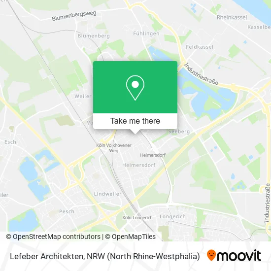 Карта Lefeber Architekten