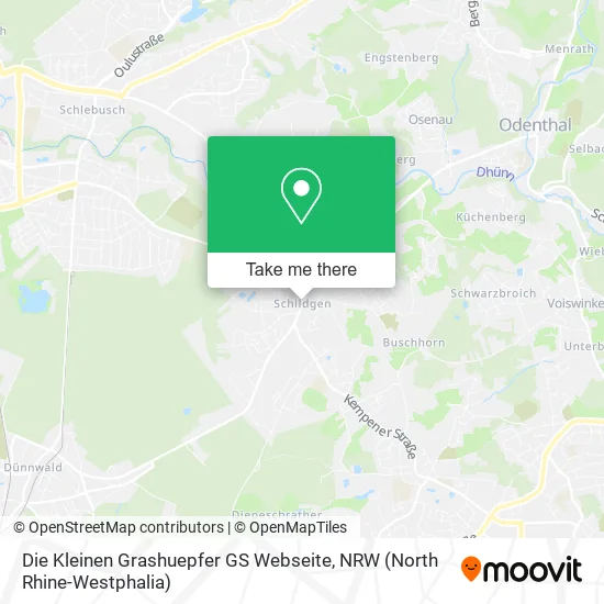 Die Kleinen Grashuepfer GS Webseite map