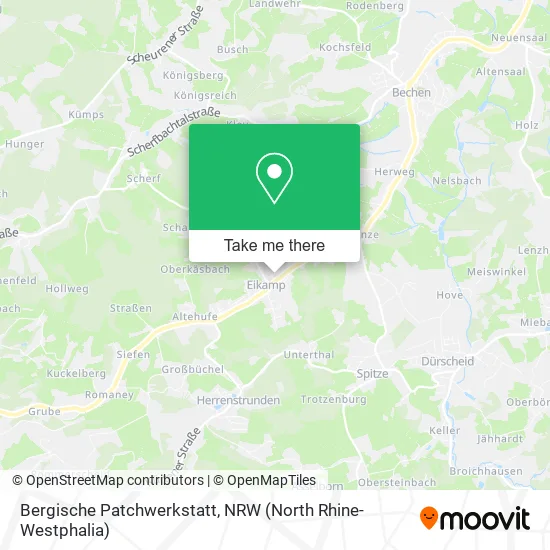 Карта Bergische Patchwerkstatt