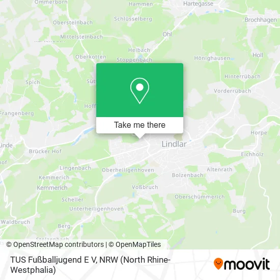 Карта TUS Fußballjugend E V