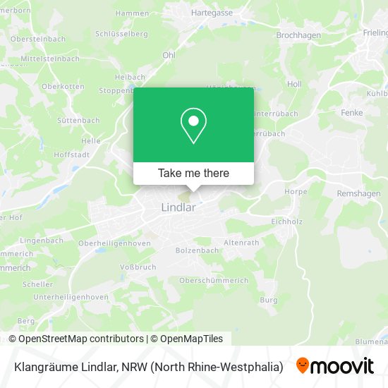 Klangräume Lindlar map