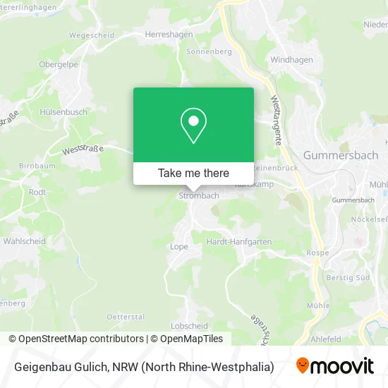 Карта Geigenbau Gulich