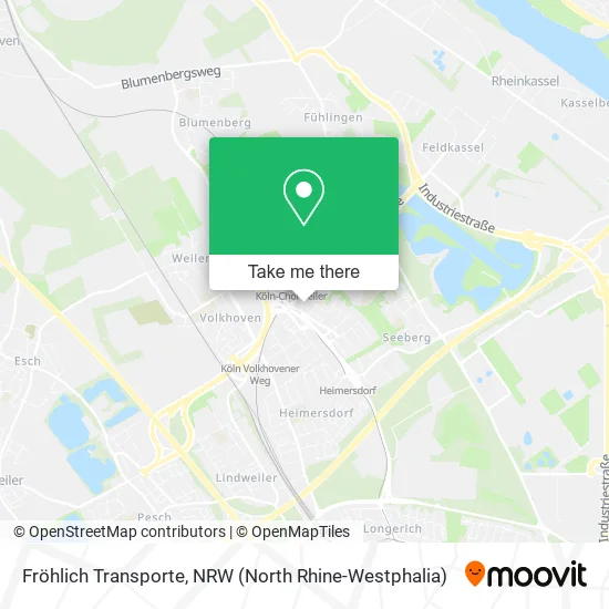 Карта Fröhlich Transporte