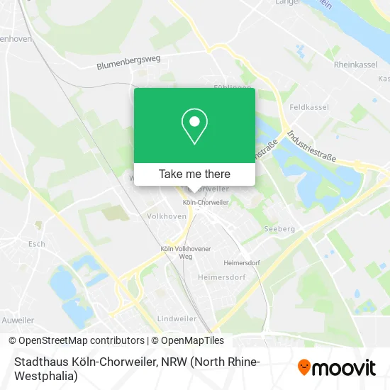 Stadthaus Köln-Chorweiler map