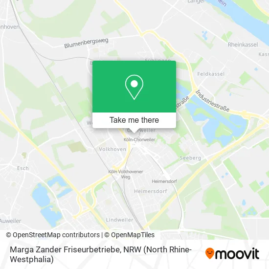 Карта Marga Zander Friseurbetriebe