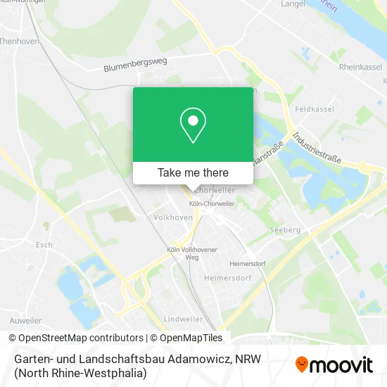 Карта Garten- und Landschaftsbau Adamowicz