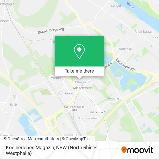 Карта Koelnerleben Magazin