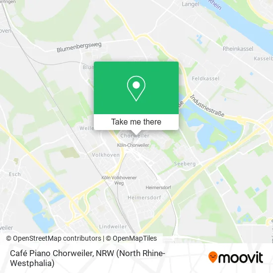 Café Piano Chorweiler map