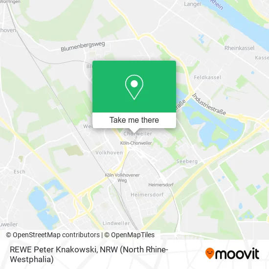 Карта REWE Peter Knakowski