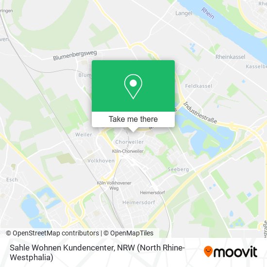 Sahle Wohnen Kundencenter map