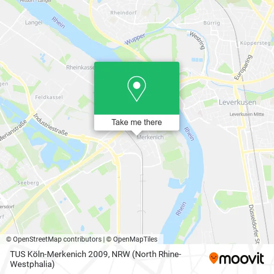 TUS Köln-Merkenich 2009 map