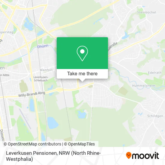 Leverkusen Pensionen map