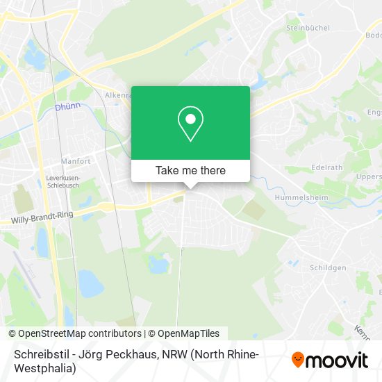 Schreibstil - Jörg Peckhaus map