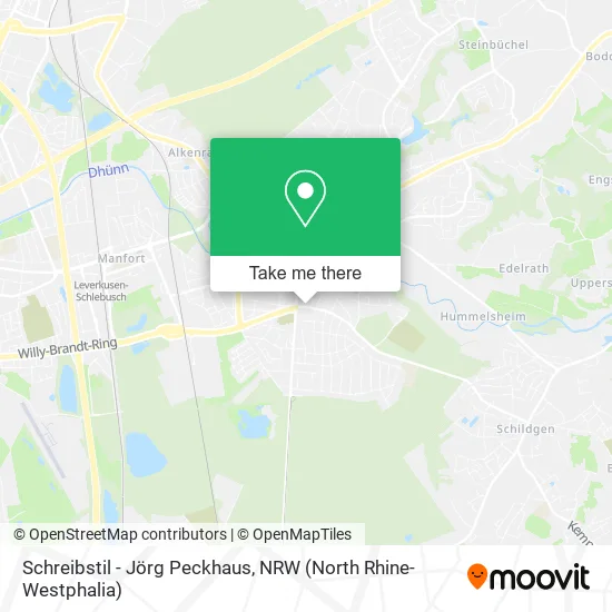 Карта Schreibstil - Jörg Peckhaus