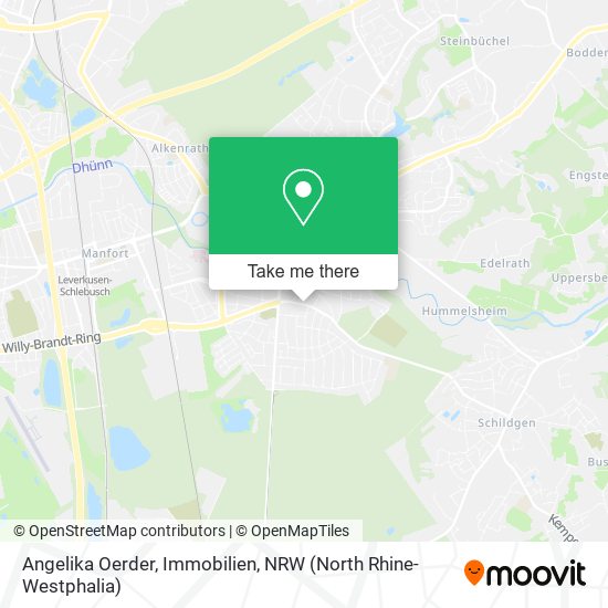 Angelika Oerder, Immobilien map
