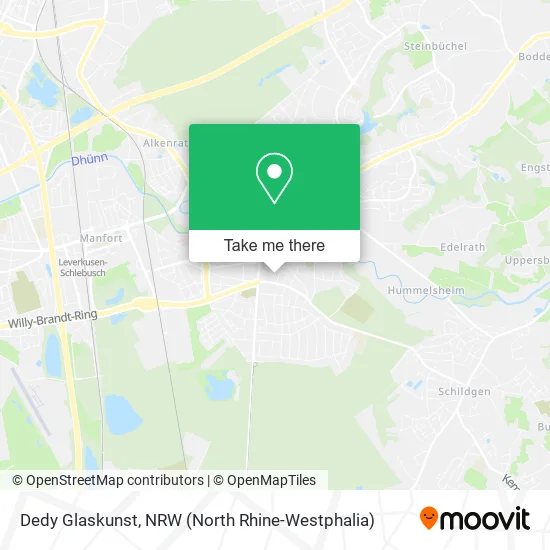 Карта Dedy Glaskunst