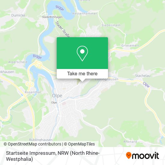 Startseite Impressum map