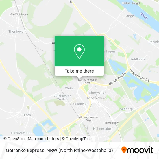 Карта Getränke Express