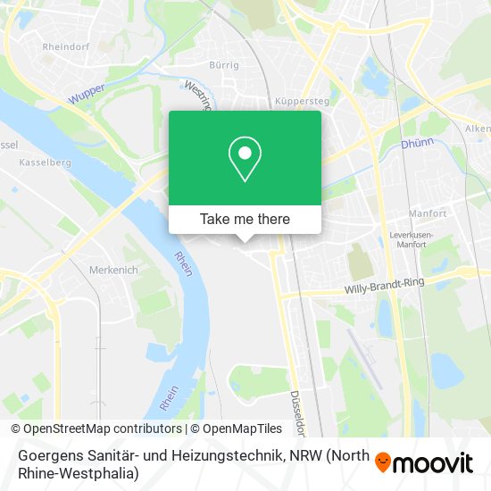 Goergens Sanitär- und Heizungstechnik map