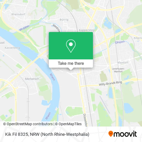 Карта Kik Fil 8325