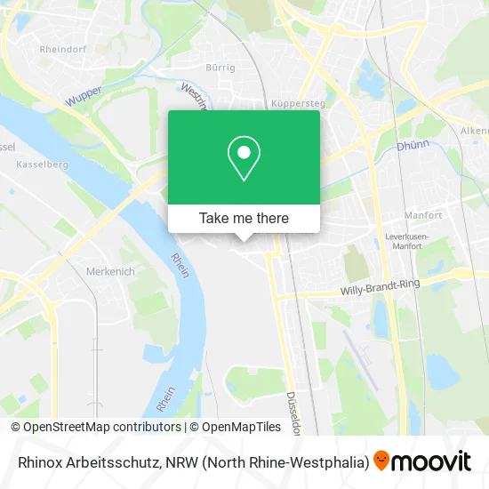 Карта Rhinox Arbeitsschutz