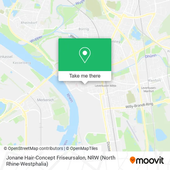 Карта Jonane Hair-Concept Friseursalon