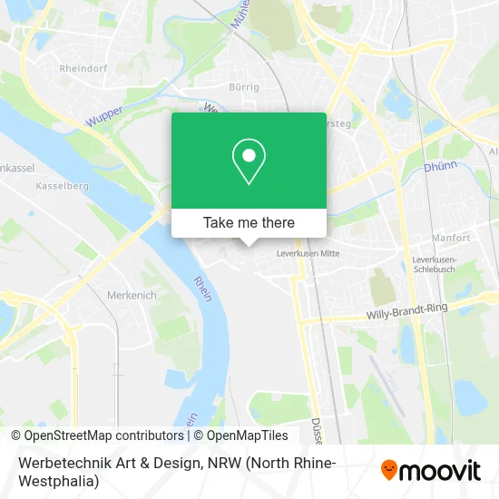 Werbetechnik Art & Design map