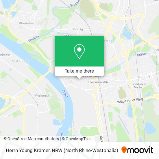 Herrn Young Krämer map