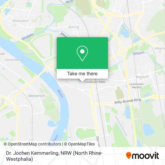 Dr. Jochen Kemmerling map