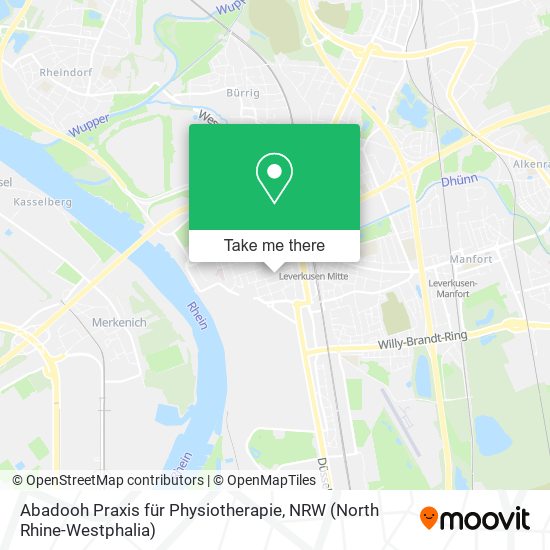 Abadooh Praxis für Physiotherapie map