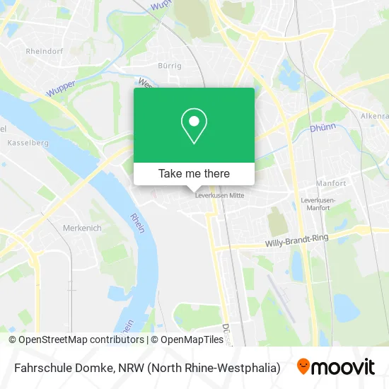 Карта Fahrschule Domke