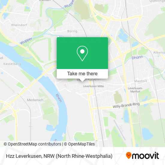 Карта Hzz Leverkusen