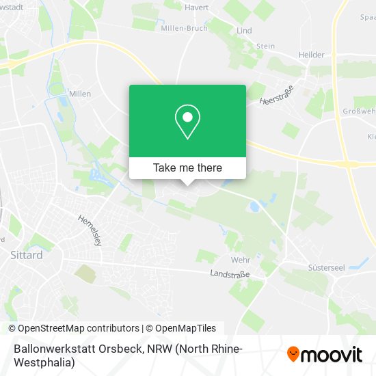 Ballonwerkstatt Orsbeck map