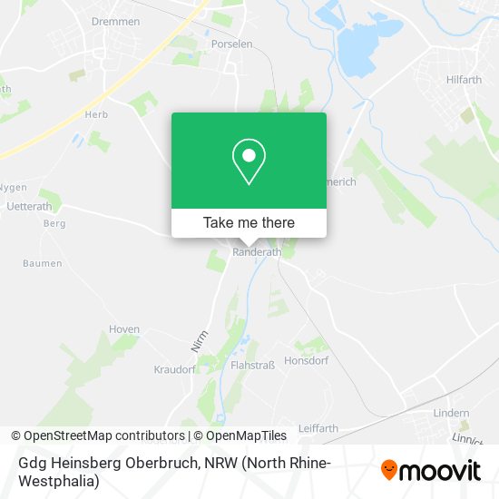 Gdg Heinsberg Oberbruch map