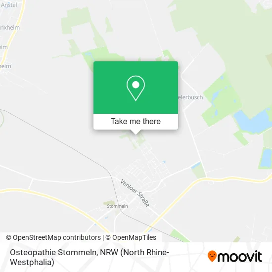 Карта Osteopathie Stommeln
