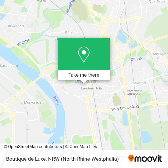 Boutique de Luxe map