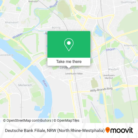 Карта Deutsche Bank Filiale