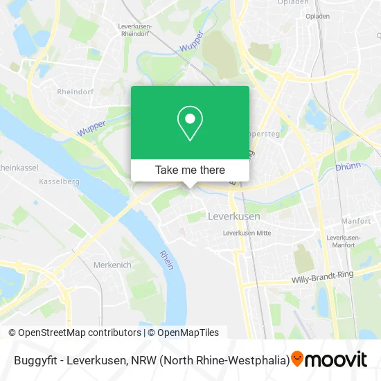 Карта Buggyfit - Leverkusen