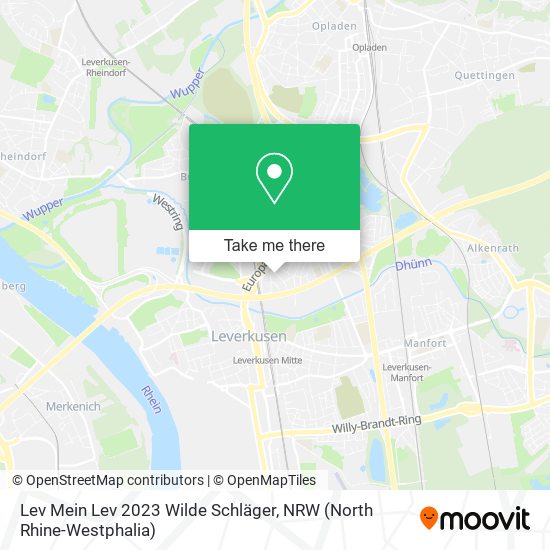 Lev Mein Lev 2023 Wilde Schläger map